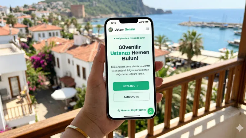 Ustam Sensin Nedir? Platform Tanıtımı